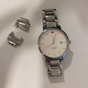 Kate spade silver gramercy watch